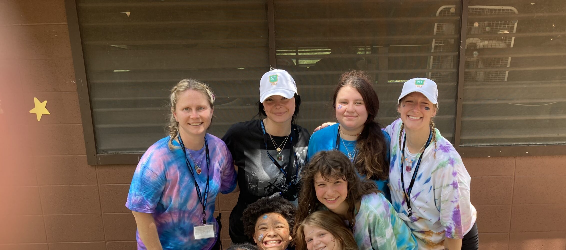 Campers and staff